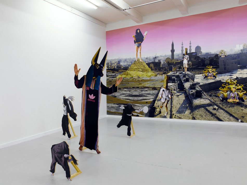 J&K, Egyptomaniacs, installation details, Overgaden – Institute for Contemporary Art, 2007, photos: Anders Sune Berg
