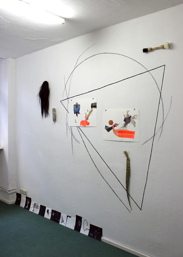J&K, Vision Quest, wall installation and ritual, 2013